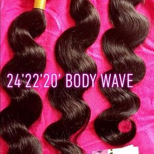 Human hair bundles